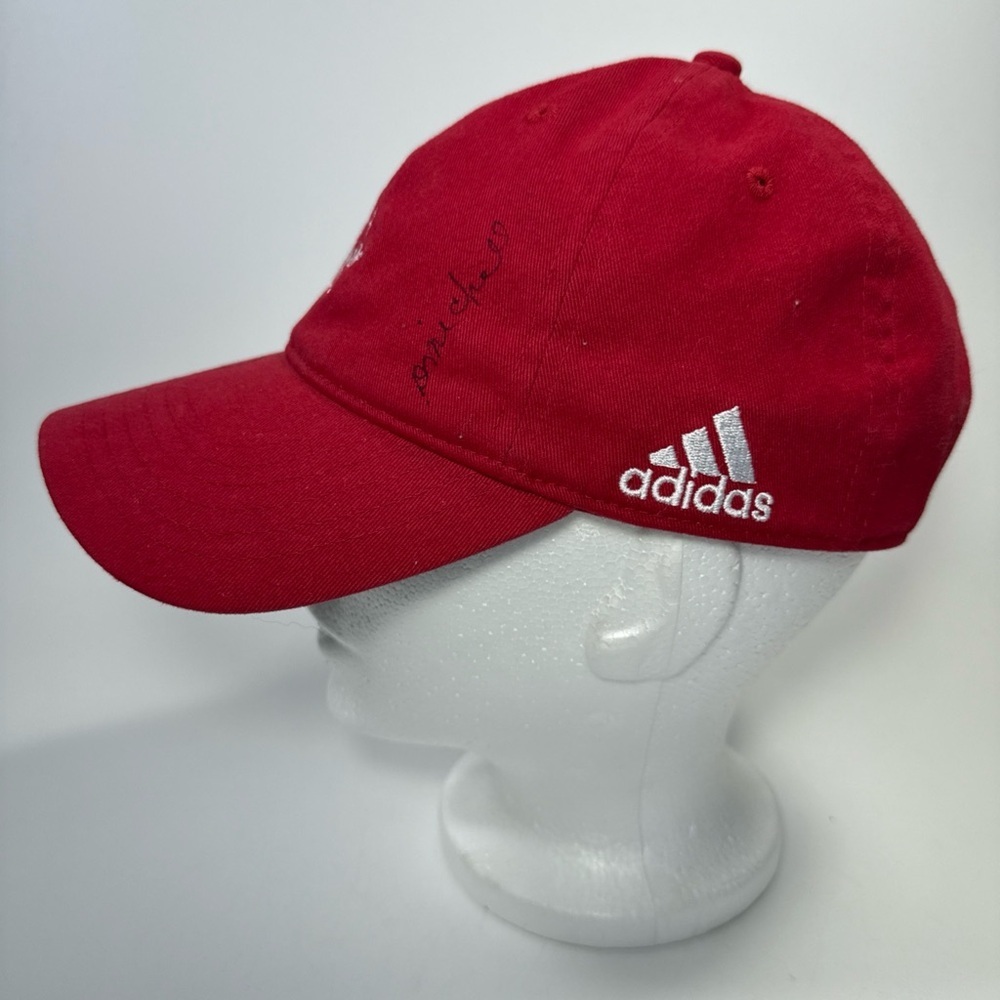 Red Royale Cup Adidas Baseball Cap signed - Picture 2 of 7
